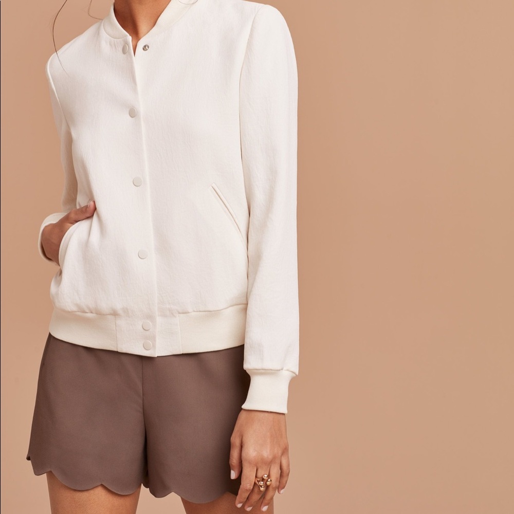 Wilfred off white bomber jacket